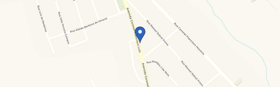 Mapa da estação VAPT Juarez Távora