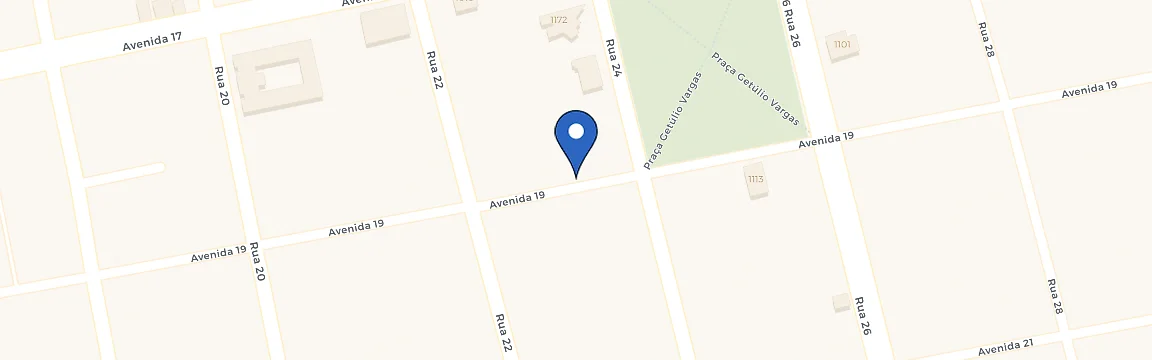 Mapa da estação Autoescola Piloto