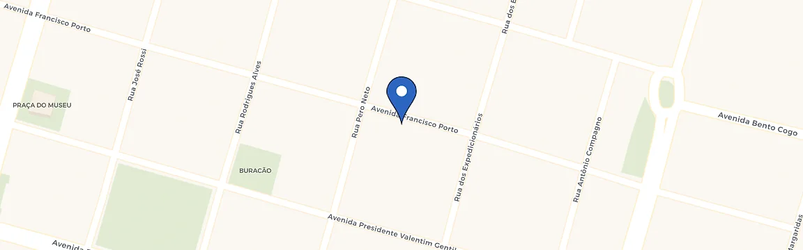 Mapa da estação São José Supermercado