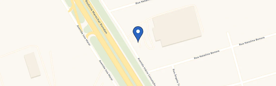 Mapa da estação Camponesa Bauru