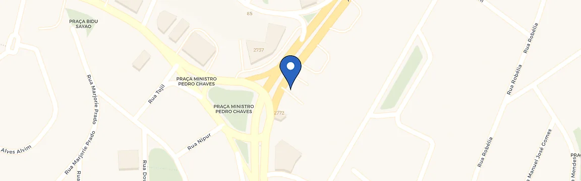 Mapa da estação Cia Charge Racing Multimarcas WL - São Paulo