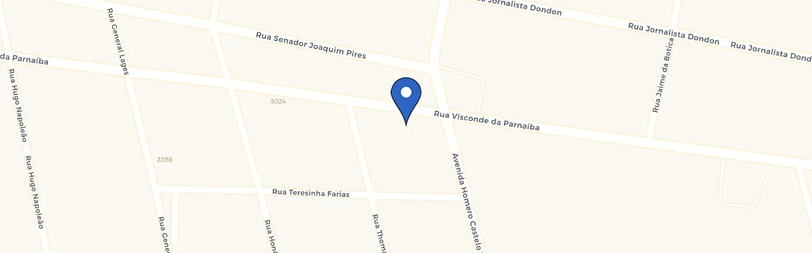Mapa da estação Voltup Espetíssimo Restaurante - Teresina/PI