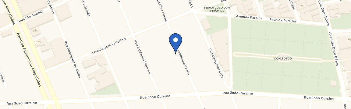 Mapa da estação Caruaru Central Car Locadora