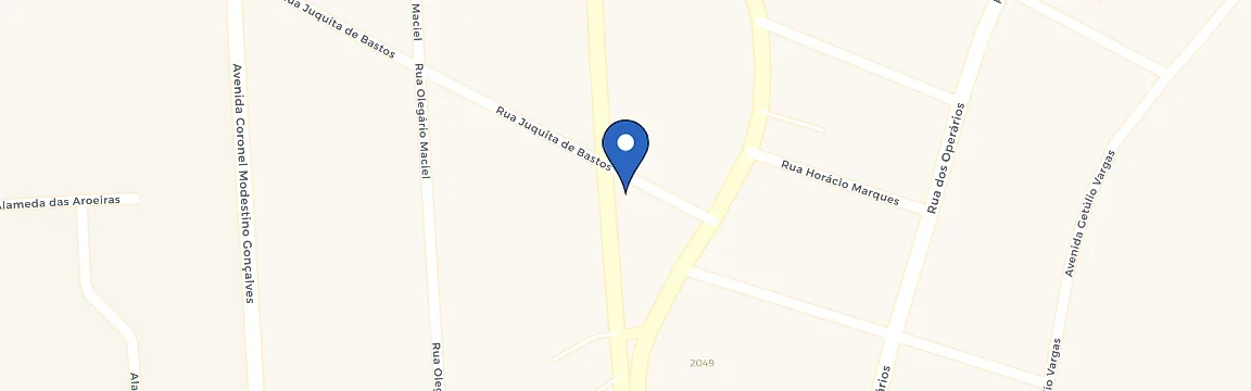 Mapa da estação Prana Solar