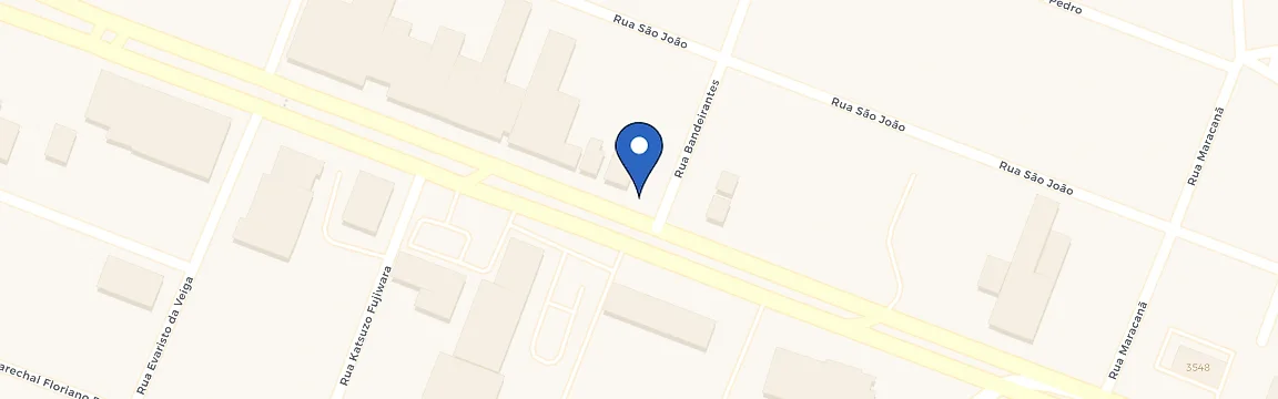 Mapa da estação Infiniti Seminovos