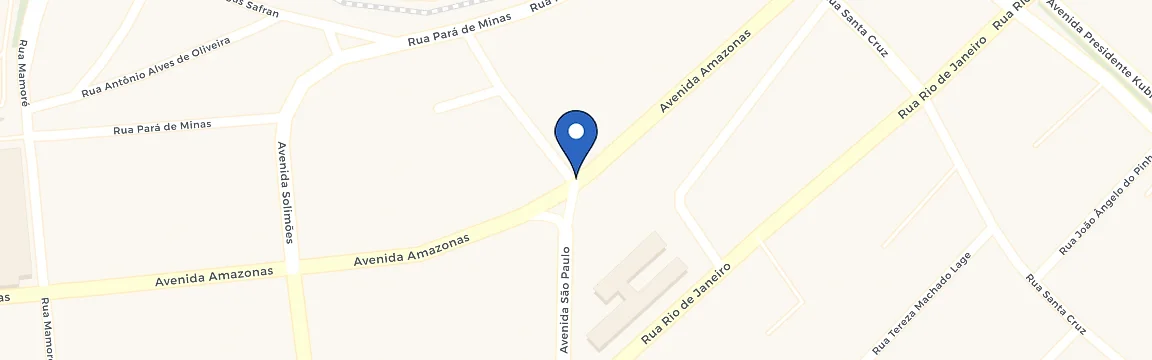Mapa da estação Gesuslei Teixeira de Almeida
