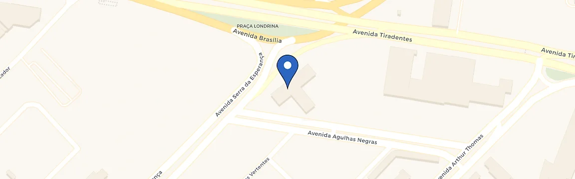 Mapa da estação Hotel Galli