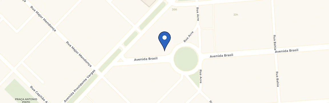 Mapa da estação Petrobras