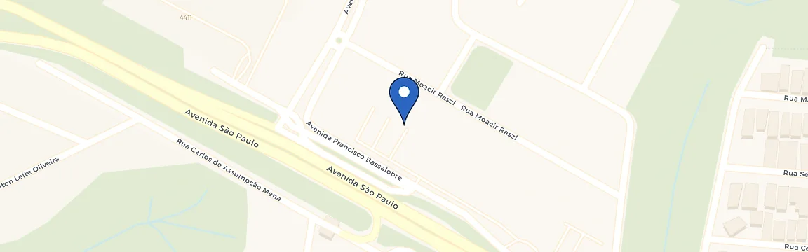 Mapa da estação Shopping Olga