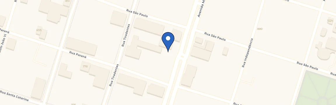 Mapa da estação WE3 - Hotel 2 Irmãos