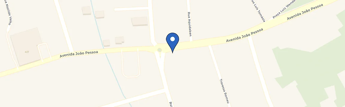 Mapa da estação Maxxi Econômica (ChargerPoint)
