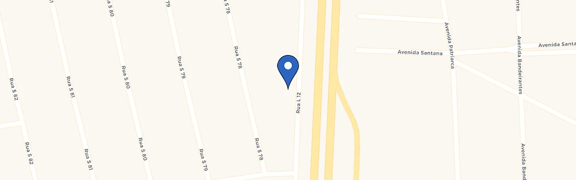 Mapa da estação Dot Charge Tupi