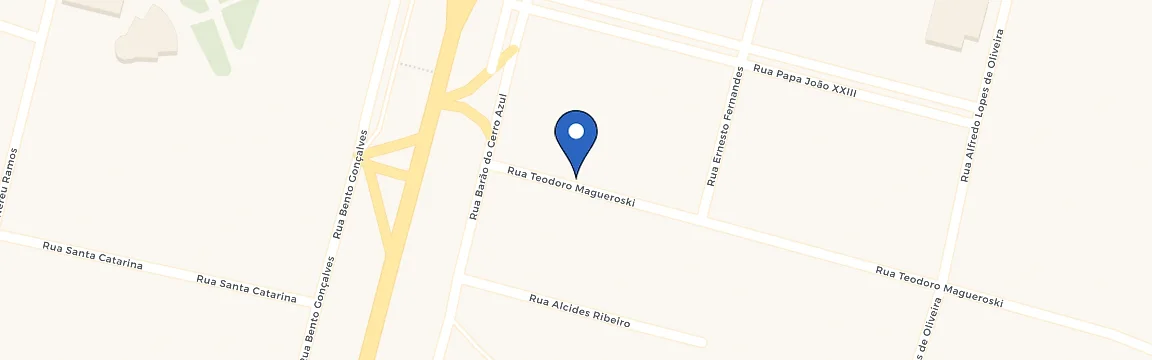 Mapa da estação FAVO