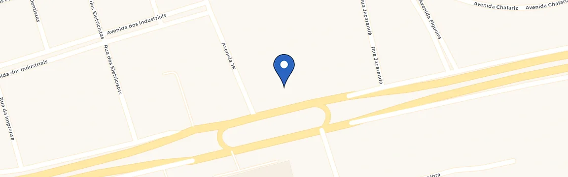 Mapa da estação Chevrolet Novo Rumo