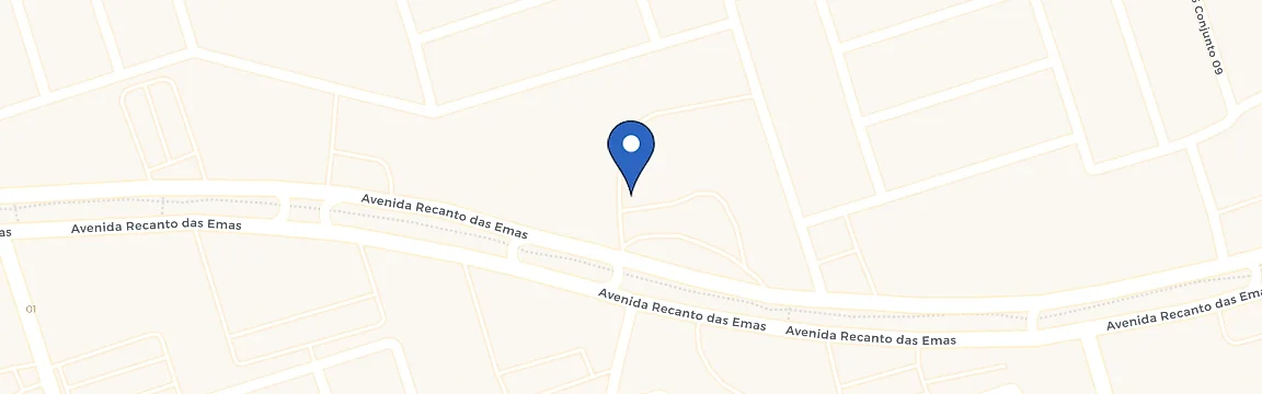 Mapa da estação YellotMob 104 Recanto das Emas