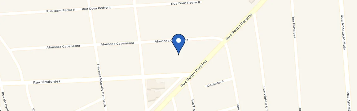 Mapa da estação VAPT Solar Conect – Castanhal - PA