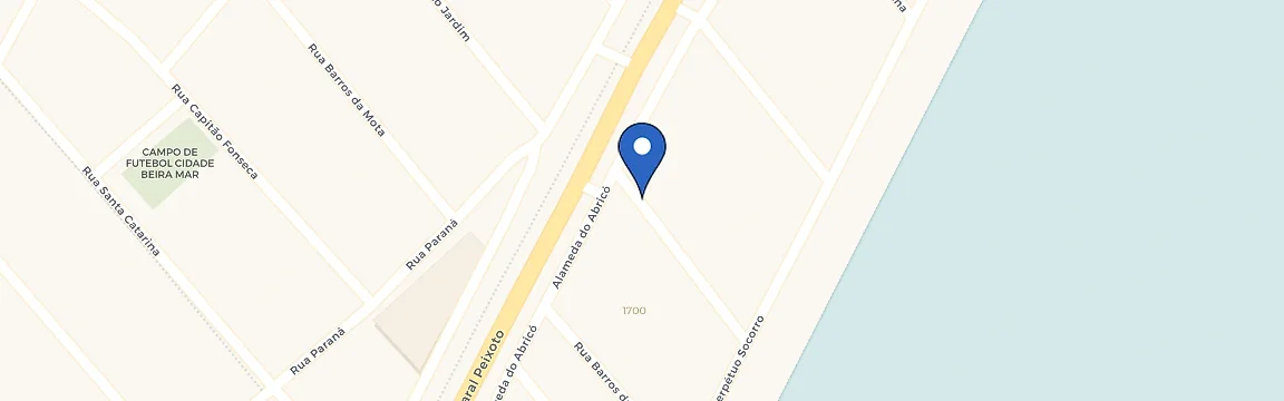 Mapa da estação Vilarejo Praia Hotel