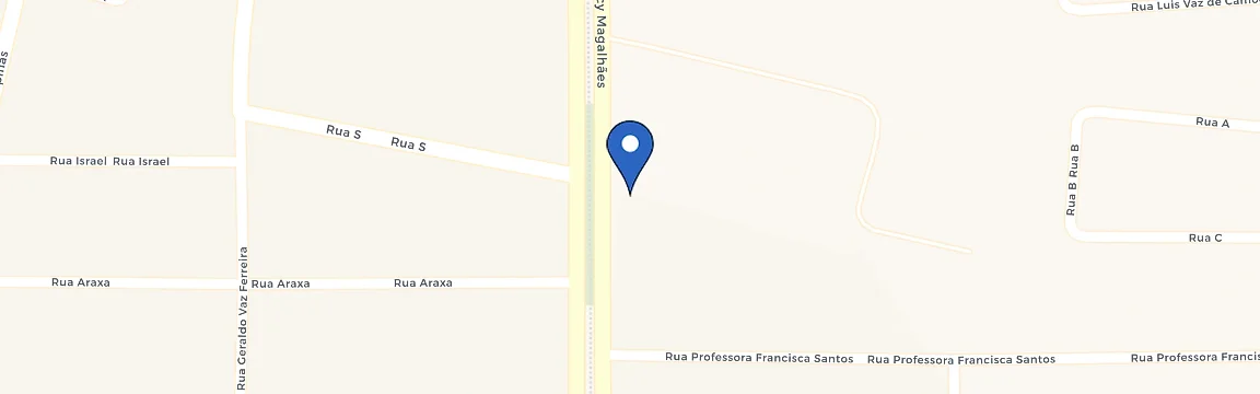 Mapa da estação SolarChio Mobilidade - Posto Vila