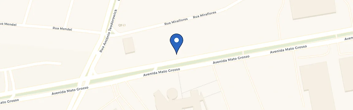 Mapa da estação Pyae Campo Grande