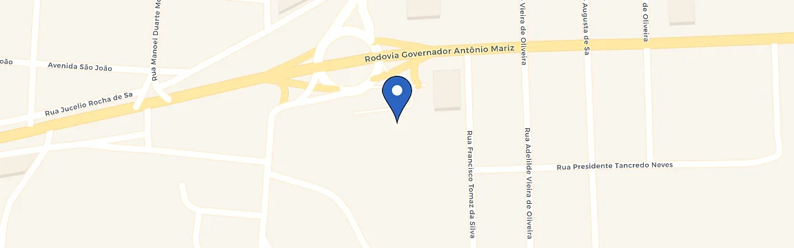 Mapa da estação Ative Charge - Chevrolet Rio Vale - Sousa - PB