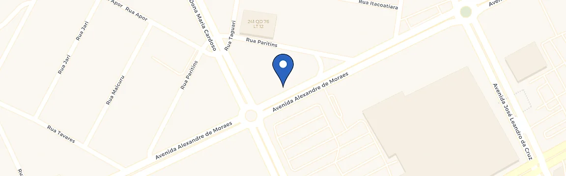 Mapa da estação Rota Lubrificantes