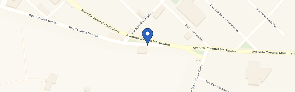 Mapa da estação Panificadora Fornaça
