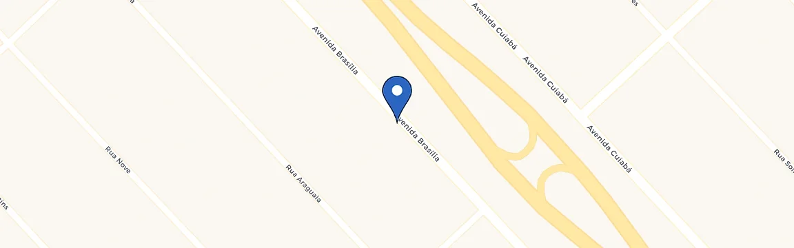 Mapa da estação Solidy Volt Águas Lindas