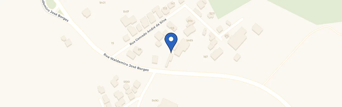 Mapa da estação Elektro Charge Araquari