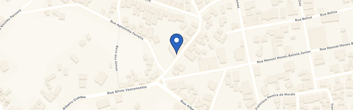 Mapa da estação Pousada Solar da Vila