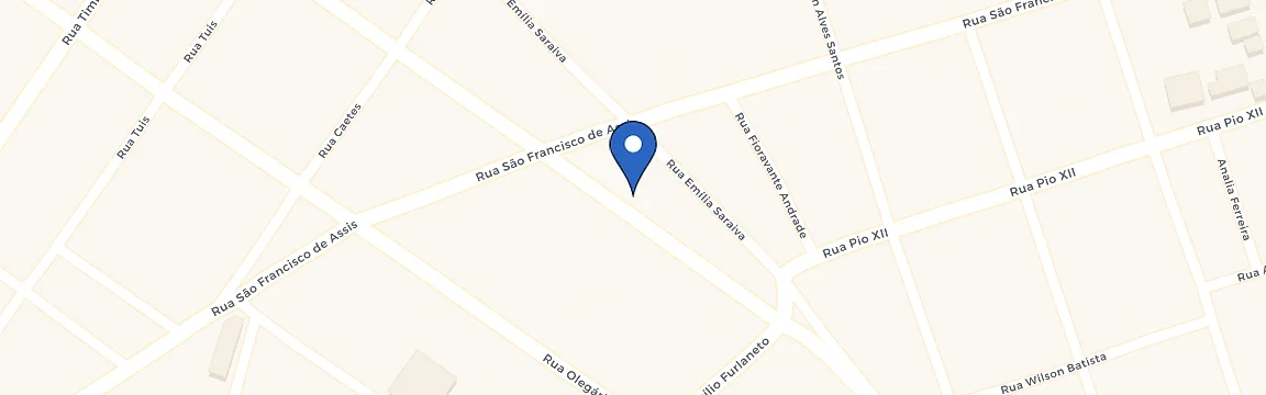 Mapa da estação Posto Saraiva