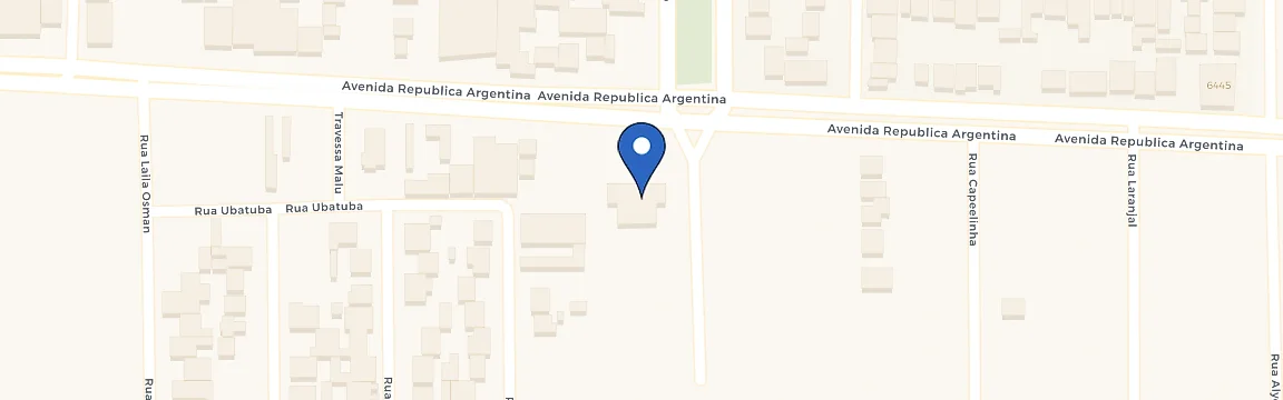 Mapa da estação Bionova Posto ADM