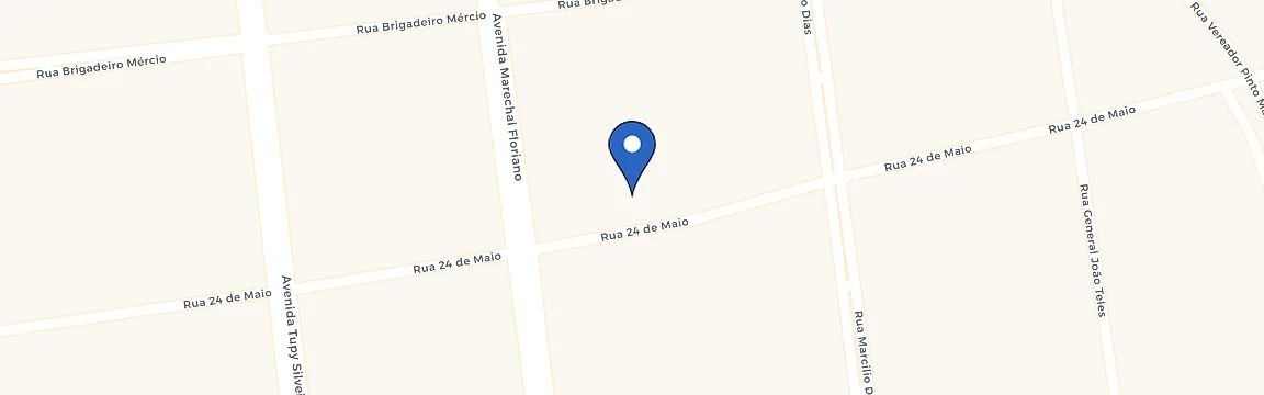Mapa da estação Intercity Batel