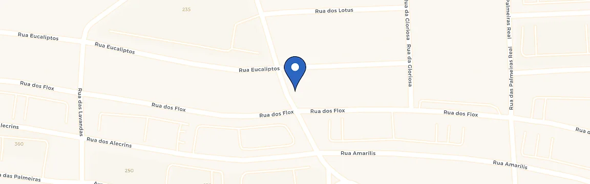 Mapa da estação Ultra Flash Gaviões Cajamar