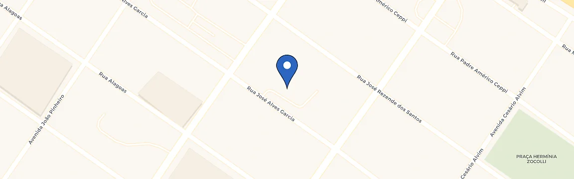 Mapa da estação Autus Chevrolet Afonso Pena Uberlândia