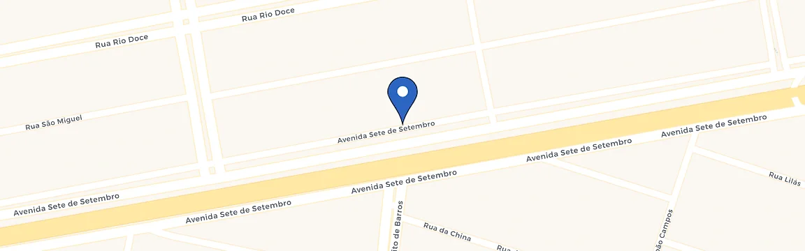 Mapa com a localização da estação Multipoint
