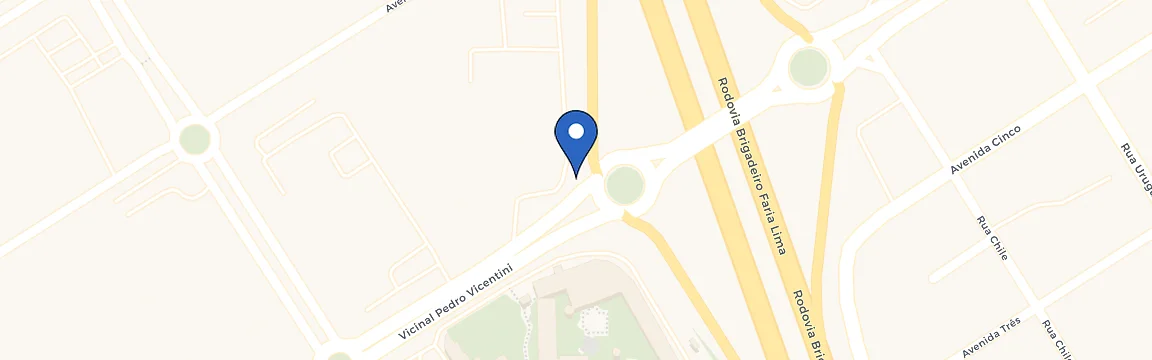 Mapa da estação Chevrolet BAVEP Barretos