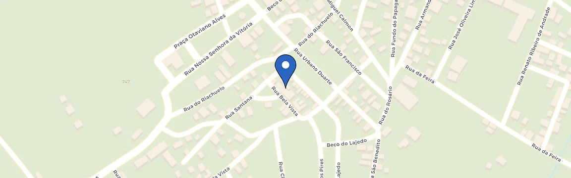 Mapa da estação Hotel De Lençóis