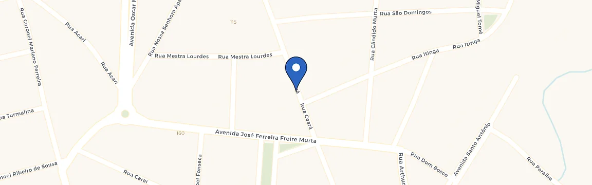 Mapa da estação Costa & Murta Odontologia