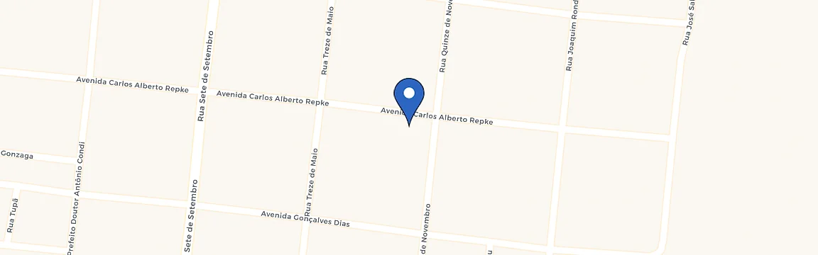 Mapa da estação Residência