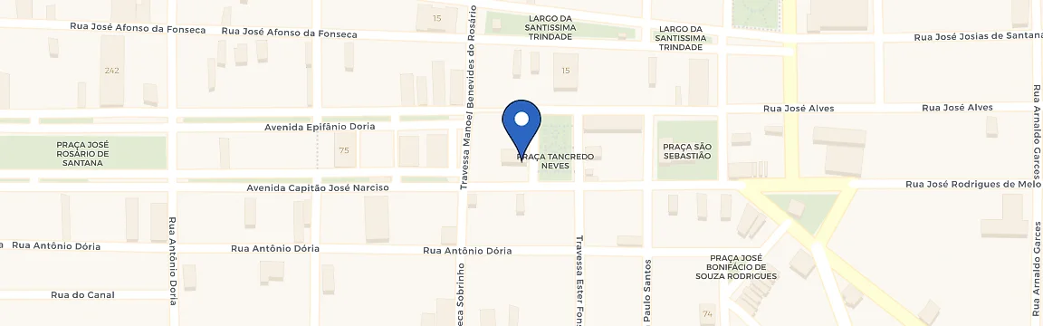 Mapa da estação Galeria São José