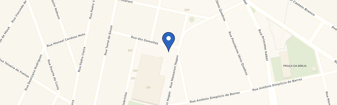 Mapa da estação Jack Shoes - Calçados, Roupas & Acessórios