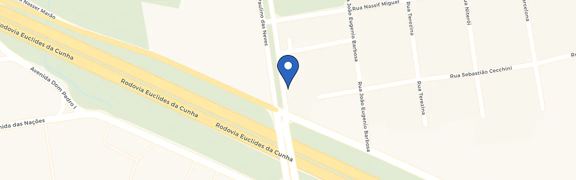 Mapa da estação Auto Posto Califórnia