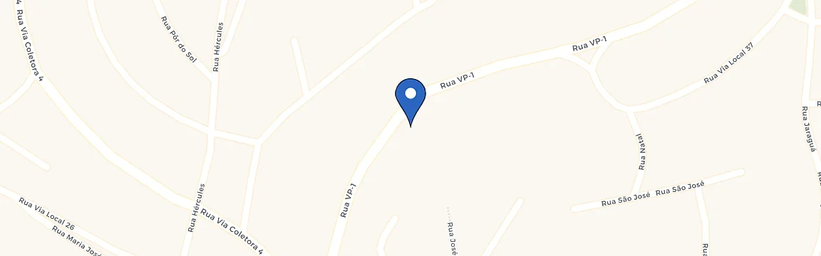 Mapa da estação Nova Contagem
