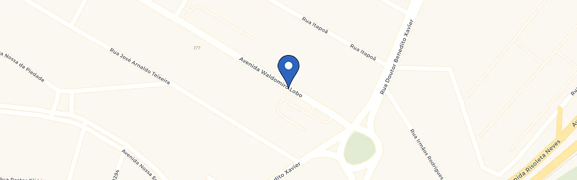 Mapa da estação BJM CHARGE - Waldomiro Lobo