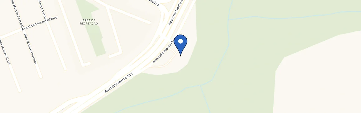 Mapa da estação Auto Posto Colina