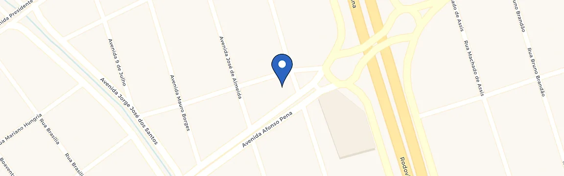 Mapa da estação Posto WU