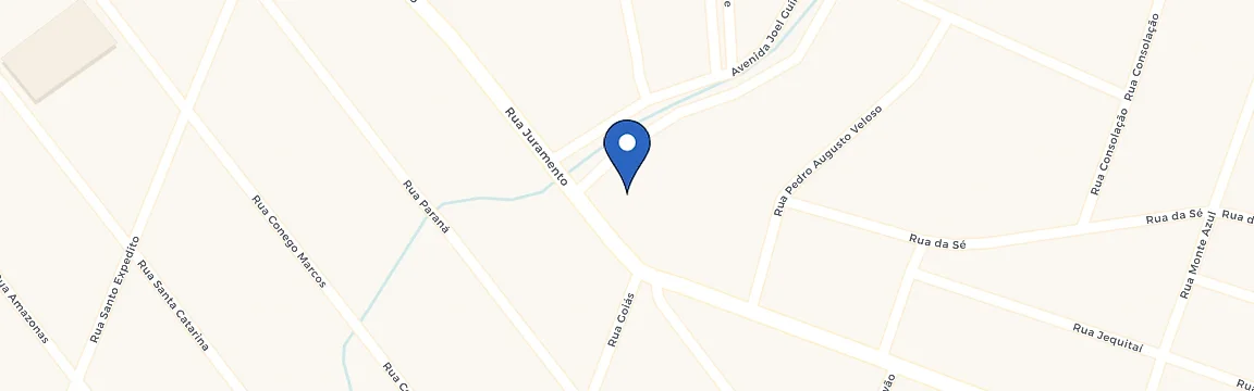 Mapa da estação Posto São Cristóvão