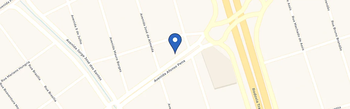 Mapa da estação Auto Posto WU