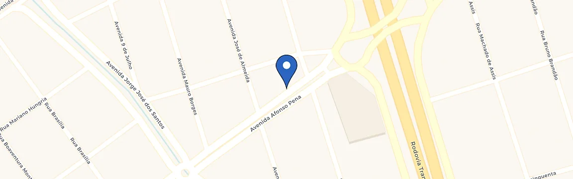 Mapa da estação Auto Posto WU