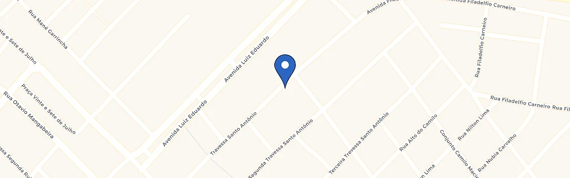 Mapa da estação ViaVolt - Posto Sisal - Retirolândia